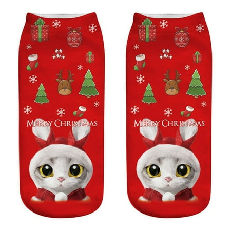 Cptfadh Christmas Women’s Casual Cotton Pattern Socks Comfortable Cute Animal Print Socks
Cptfadh Christmas Women’s Casual Cotton Pattern Socks Comfortable Cute Animal Print Socks