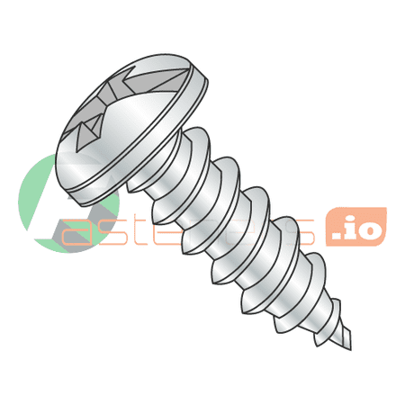#8 x 1/2 Type A Self-Tapping Screws / Combo / Pan Head / Steel / Zinc (Quantity: 10 000 pcs)
#8 x 1/2 Type A Self-Tapping Screws / Combo / Pan Head / Steel / Zinc (Quantity: 10 000 pcs)