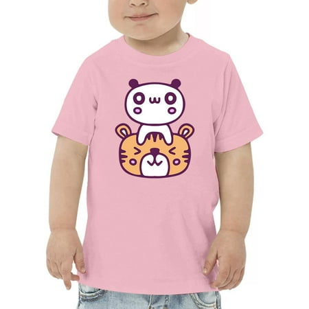 Kawaii Panda And Tiger Friends T-Shirt Toddler -Image by Shutterstock 5 Toddler
Kawaii Panda And Tiger Friends T-Shirt Toddler -Image by Shutterstock 5 Toddler