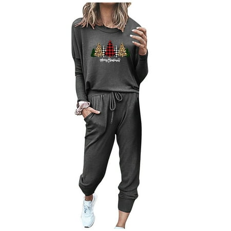 nsendm Fleece Pantsuit Women s Casual Home Pajamas Suit Merry Christmas Tree Print Long-Sleeved Two Piece Suits Women Pants Dark Gray Medium
nsendm Fleece Pantsuit Women s Casual Home Pajamas Suit Merry Christmas Tree Print Long-Sleeved Two Piece Suits Women Pants Dark Gray Medium