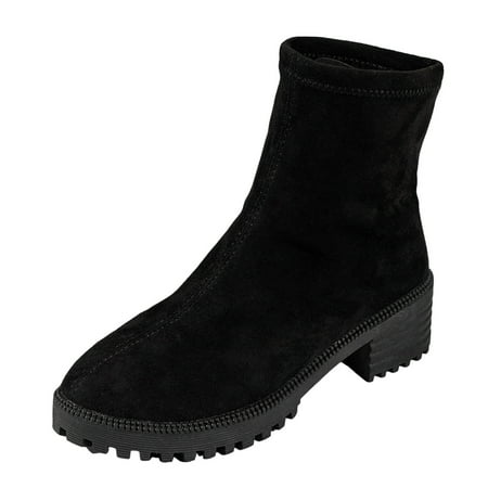 Daznico Boots for Women Womens Winter Vintage Solid Suede Thick Heel Pullover Short Boots Black 8.5
Daznico Boots for Women Womens Winter Vintage Solid Suede Thick Heel Pullover Short Boots Black 8.5