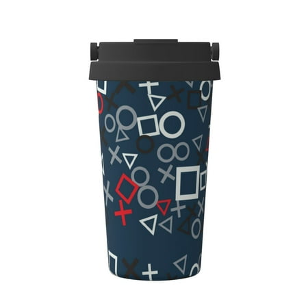 Fuzoiu Navy Blue Geometric Print Stainless Steel Travel Mug Vacuum Insulated Coffee Travel Mug Reusable Coffee Cup for Hot and Cold
Fuzoiu Navy Blue Geometric Print Stainless Steel Travel Mug Vacuum Insulated Coffee Travel Mug Reusable Coffee Cup for Hot and Cold
