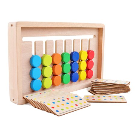 QUSENLON Educational Wooden Color Toys for Kids Preschool Learning Toys for Child Age 3-7 Years Old Boys&Girls Color Cognitive 
QUSENLON Educational Wooden Color Toys for Kids Preschool Learning Toys for Child Age 3-7 Years Old Boys&Girls Color Cognitive