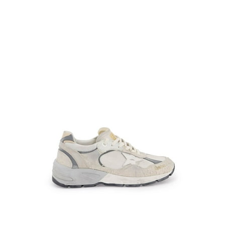 Golden Goose Dad-Star Sneakers In Mesh And Suede Leather Women