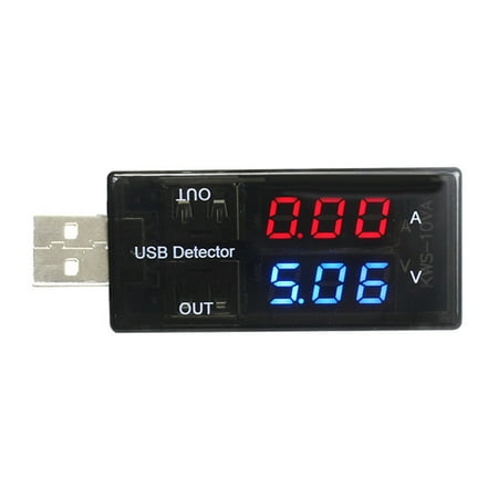 Thinsont Dual-display USB DC Digital Voltmeter Current Voltage Power Charger Indicator Current Measuring
Thinsont Dual-display USB DC Digital Voltmeter Current Voltage Power Charger Indicator Current Measuring