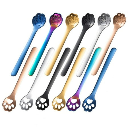 304 Stainless Steel Coffee Spoon Cute Cat Claw Stirring Spoon Stainless Steel Serving Spoons for Dessert H
304 Stainless Steel Coffee Spoon Cute Cat Claw Stirring Spoon Stainless Steel Serving Spoons for Dessert H