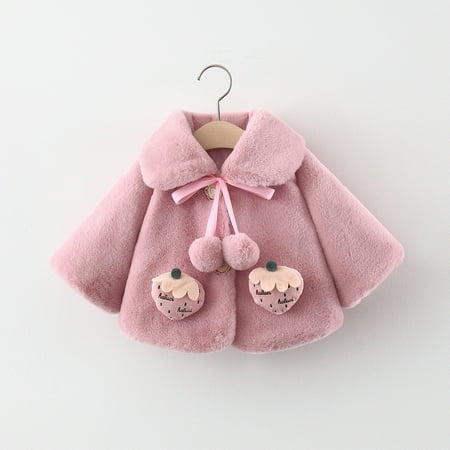 Special Offers Juebong Toddler Girls Solid Color Plush Cute Strawberry Keep Warm Winter Hoodie Thick Coat Cloak Purple 6-9 Months
Special Offers Juebong Toddler Girls Solid Color Plush Cute Strawberry Keep Warm Winter Hoodie Thick Coat Cloak Purple 6-9 Months