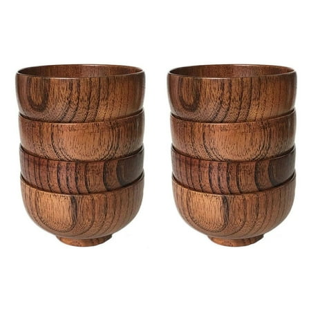 Jujube Japanese-Style Wooden Bowl Wooden Rice Bowl Noodle Bowl Solid Wood Bowl 4.5 Inches By 2-5 / 8 Inches 8 Packs
Jujube Japanese-Style Wooden Bowl Wooden Rice Bowl Noodle Bowl Solid Wood Bowl 4.5 Inches By 2-5 / 8 Inches 8 Packs