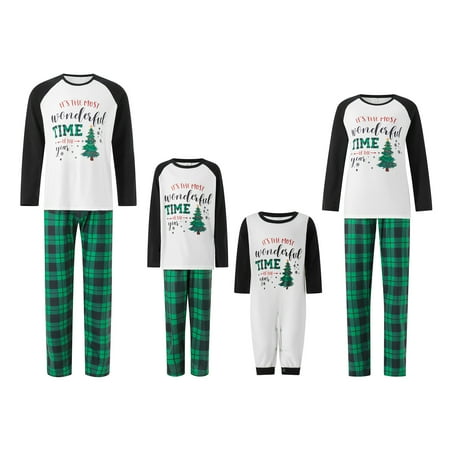 Tregren Family Christmas Pajamas Matching Sets Xmas Matching Pjs for Adults Kids Holiday Home Xmas Family Sleepwear Set
Tregren Family Christmas Pajamas Matching Sets Xmas Matching Pjs for Adults Kids Holiday Home Xmas Family Sleepwear Set