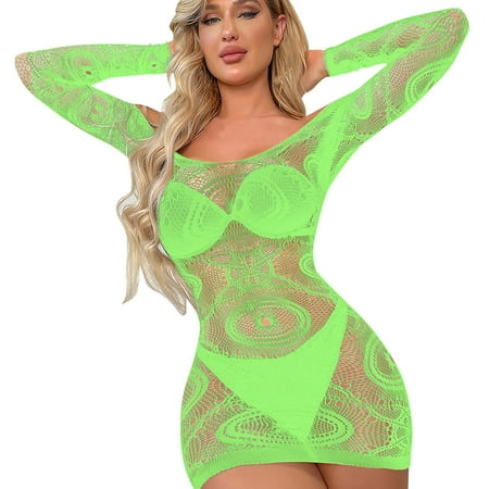 Womens Lingerie Transparent Pajamas Underwear Mesh Long Sleeves Dress Pajamas Underwear Nightwear
Womens Lingerie Transparent Pajamas Underwear Mesh Long Sleeves Dress Pajamas Underwear Nightwear