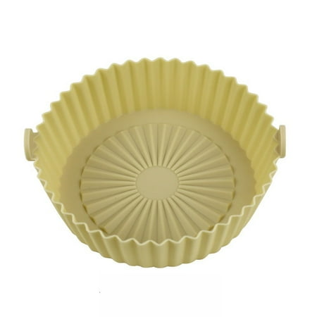 QIFEI Air Fryer Silicone Pot - Air Fryer Oven Accessories - Replacement for Flammable Parchment Liner Paper - No Need to Clean the Air Fryer Yellow
QIFEI Air Fryer Silicone Pot - Air Fryer Oven Accessories - Replacement for Flammable Parchment Liner Paper - No Need to Clean the Air Fryer Yellow