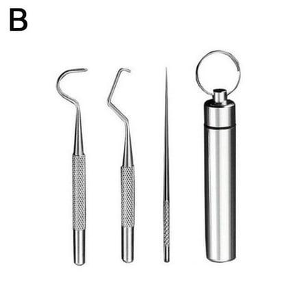 Steel Toothpick Portable Metal Toothpick Reusable Waterproof BEST Holder D7Z9
Steel Toothpick Portable Metal Toothpick Reusable Waterproof BEST Holder D7Z9