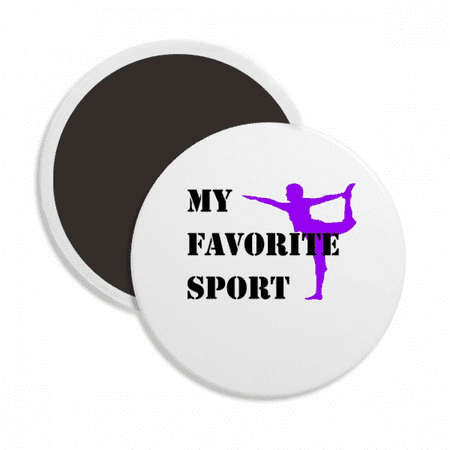 Like Sports Fitness Balanced Body Building Round Ceracs Fridge Magnet Keepsake Decoration
Like Sports Fitness Balanced Body Building Round Ceracs Fridge Magnet Keepsake Decoration