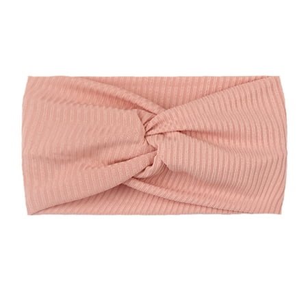 Kids Girls Headbands Baby Stripe Headband Stretch Hairband Accessories Headwear