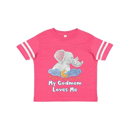 Inktastic My Godmom Loves Me Cute Elephants Clouds Moon and Stars Gift Toddler Boy or Toddler Girl T-Shirt
Inktastic My Godmom Loves Me Cute Elephants Clouds Moon and Stars Gift Toddler Boy or Toddler Girl T-Shirt