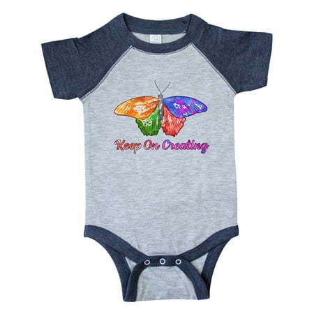Inktastic Keep On Creating with Beautiful Rainbow Butterfly Gift Baby Boy or Baby Girl Bodysuit
Inktastic Keep On Creating with Beautiful Rainbow Butterfly Gift Baby Boy or Baby Girl Bodysuit