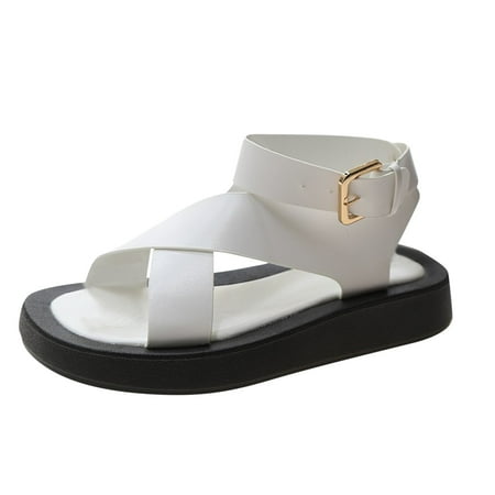 ZMHEGW Women Sandals Spring Summer Ladies Sandals Casual Comfortable Thick Soled Cross Roman Shoes For Womens
ZMHEGW Women Sandals Spring Summer Ladies Sandals Casual Comfortable Thick Soled Cross Roman Shoes For Womens