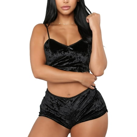 Gwiyeopda 2pcs Women Lady Lingerie Velvet Pajamas Sleepwear Set Loungewear Nightgown
Gwiyeopda 2pcs Women Lady Lingerie Velvet Pajamas Sleepwear Set Loungewear Nightgown