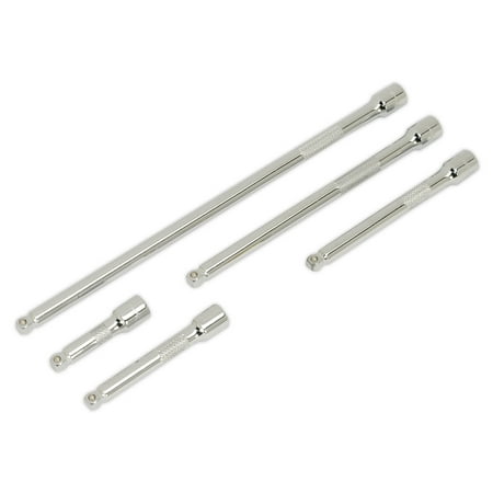 Sealey Ak766 Wobble Extension Bar Set 5Pc 1/4Sq Drive