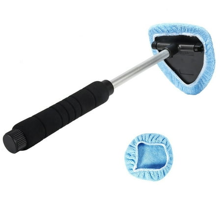 Defogging Brush Windshield Cleaning Tool Car Defogging Brush Windshield Duster Car Wash Towel Telescopic Cleaning