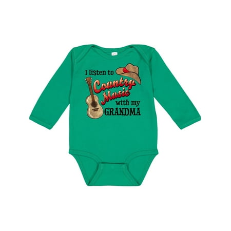 Inktastic I Listen to Country Music with my Grandma Guitar and Hat Gift Baby Boy or Baby Girl Long Sleeve Bodysuit
Inktastic I Listen to Country Music with my Grandma Guitar and Hat Gift Baby Boy or Baby Girl Long Sleeve Bodysuit