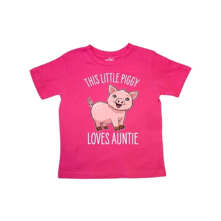 Inktastic This Little Piggy Loves Auntie- cute Gift Toddler Boy or Toddler Girl T-Shirt
Inktastic This Little Piggy Loves Auntie- cute Gift Toddler Boy or Toddler Girl T-Shirt