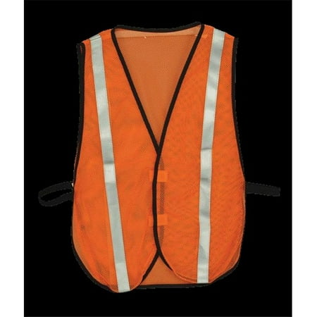 2W 8018A Economy Mesh Safety Vest - Lime Yellow