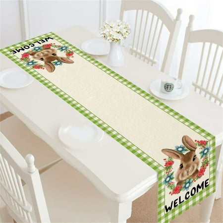 〖CFXNMZGR〗Table Cloth Easter Creative Fashion New Linen Table Runner Table Decoration
〖CFXNMZGR〗Table Cloth Easter Creative Fashion New Linen Table Runner Table Decoration