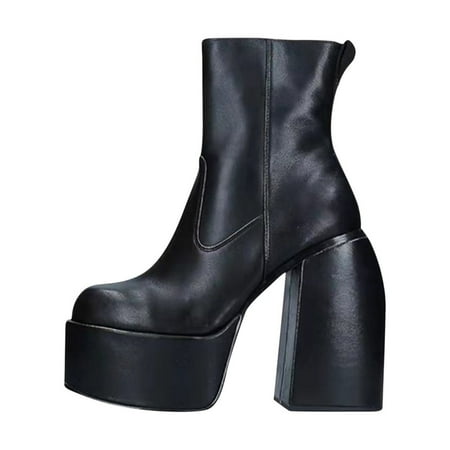 VEKDONE 2023 Clearance Winter Savings Clearance Deals 2022! Women s Profiled Heel Thick Heel High Heel Short Boots Dark Black Punk Style Short Boots
VEKDONE 2023 Clearance Winter Savings Clearance Deals 2022! Women s Profiled Heel Thick Heel High Heel Short Boots Dark Black Punk Style Short Boots