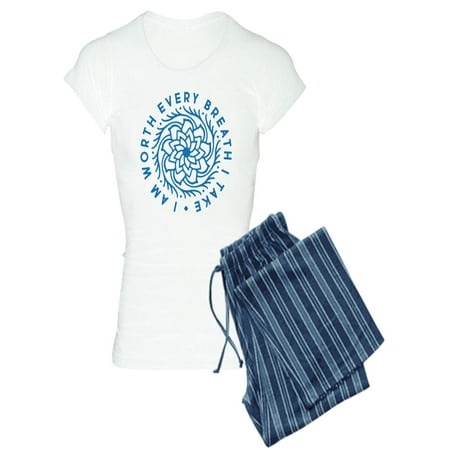 CafePress - I m Worth Every Breath I Ta - Women s Light Pajamas