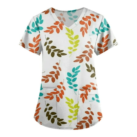 netehipn Scrub Tops for Women Clearance Print Nurse Uniforms for Women Breathable Patterned Short Sleeve V-Neck Plus Size Shirts Tee Tops with Pockets L Blue
netehipn Scrub Tops for Women Clearance Print Nurse Uniforms for Women Breathable Patterned Short Sleeve V-Neck Plus Size Shirts Tee Tops with Pockets L Blue