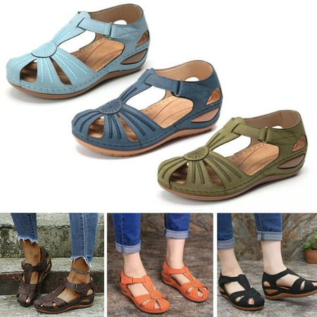 Yfmall Women Summer Retro Hook Loop Closure Hollow Beach Wedge Sandals Casual Shoes
Yfmall Women Summer Retro Hook Loop Closure Hollow Beach Wedge Sandals Casual Shoes