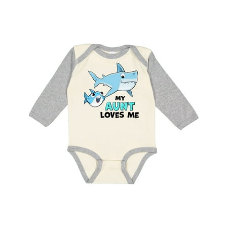 Inktastic My Aunt Loves Me with Cute Sharks Gift Baby Boy or Baby Girl Long Sleeve Bodysuit
Inktastic My Aunt Loves Me with Cute Sharks Gift Baby Boy or Baby Girl Long Sleeve Bodysuit