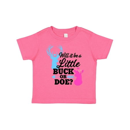 Inktastic Gender Reveal Will It Be a Little Buck or Doe Girls Toddler T-Shirt
Inktastic Gender Reveal Will It Be a Little Buck or Doe Girls Toddler T-Shirt