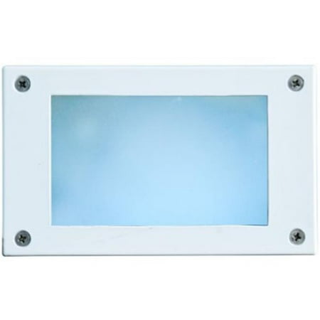 5W & 12V 48 LEDs Open Face Cover Step Light - White