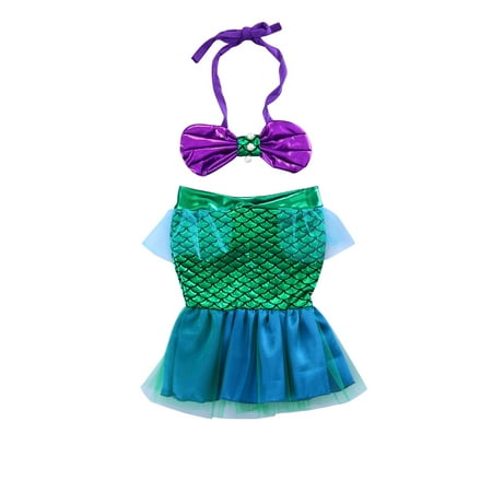 EYIIYE Baby Girls 2Pcs Green Swimwear Hanging Neck Shell Pearl Halter Bikini Tops Tulle Patchwork Mermaid Tail Set
EYIIYE Baby Girls 2Pcs Green Swimwear Hanging Neck Shell Pearl Halter Bikini Tops Tulle Patchwork Mermaid Tail Set