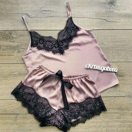 sebulube treasure sleepwear for womens Satin Silk Pajamas Bow Nightdress Lingerie Women Underwear Sleepwear Satin
sebulube treasure sleepwear for womens Satin Silk Pajamas Bow Nightdress Lingerie Women Underwear Sleepwear Satin