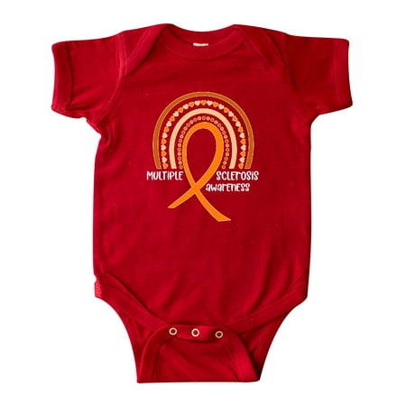 Inktastic Multiple Sclerosis Awareness Orange Ribbon Rainbow Gift Baby Boy or Baby Girl Bodysuit
Inktastic Multiple Sclerosis Awareness Orange Ribbon Rainbow Gift Baby Boy or Baby Girl Bodysuit