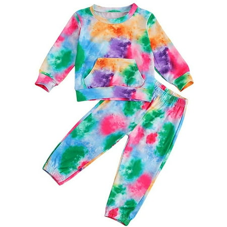 AIMAOMI Toddler Kids Baby Boys Girls Tie-Dye Fashion Keep Warm Tops+Pants Outfits Set H
AIMAOMI Toddler Kids Baby Boys Girls Tie-Dye Fashion Keep Warm Tops+Pants Outfits Set H