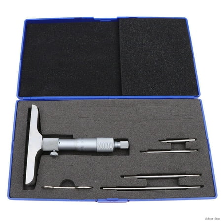 Anytime Tools emium Dep Micrometer 0-4Inch Base hinist