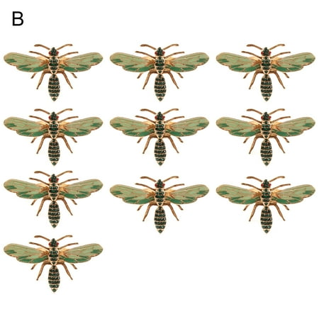 Xunyuan 10Pcs Napkin Rings Exquisite Rust Proof Alloy Cute Bee Dragonfly Table Decor Towels Napkin Buckle for Weddings
Xunyuan 10Pcs Napkin Rings Exquisite Rust Proof Alloy Cute Bee Dragonfly Table Decor Towels Napkin Buckle for Weddings