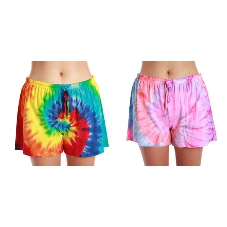 Just Love Womans Pajamas Shorts - PJs - Sleepwear (Pack of 2) (Tie Dye Group 8 Small)
Just Love Womans Pajamas Shorts - PJs - Sleepwear (Pack of 2) (Tie Dye Group 8 Small)