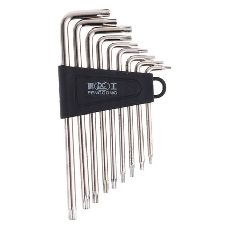 CANKER 9 Pcs Hex Key Wrench Sets Torx L Shape Repair Tool Screwdriver Tool Set Useful
CANKER 9 Pcs Hex Key Wrench Sets Torx L Shape Repair Tool Screwdriver Tool Set Useful