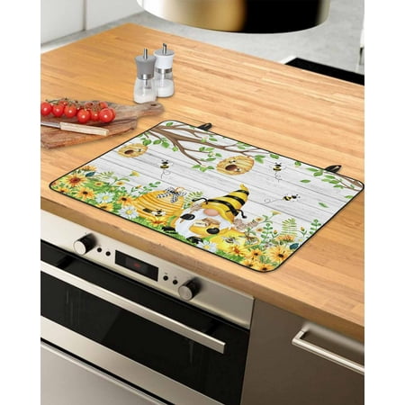 Summer Gnomes Stove Top Covers for Electric Stove Heat Insulation Fireproof Glass Cooktop Cover Counter Top Glass Stove Cover for Prevent Scratches 31 x24 Bee Spring Floral Botanical Vintage
Summer Gnomes Stove Top Covers for Electric Stove Heat Insulation Fireproof Glass Cooktop Cover Counter Top Glass Stove Cover for Prevent Scratches 31 x24 Bee Spring Floral Botanical Vintage