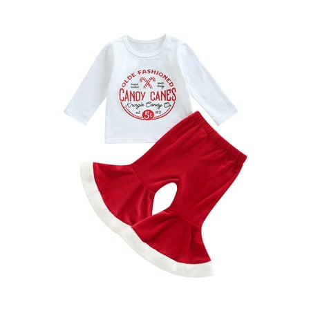 2Pcs Toddler Baby Girls Clothes Outfits Letter Print Long Sleeve Sweatshirt Tops + Casual Flare Pants Sets
2Pcs Toddler Baby Girls Clothes Outfits Letter Print Long Sleeve Sweatshirt Tops + Casual Flare Pants Sets