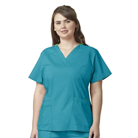 WonderWink WonderFLEX 6108-Verity V-Neck Scrub Top