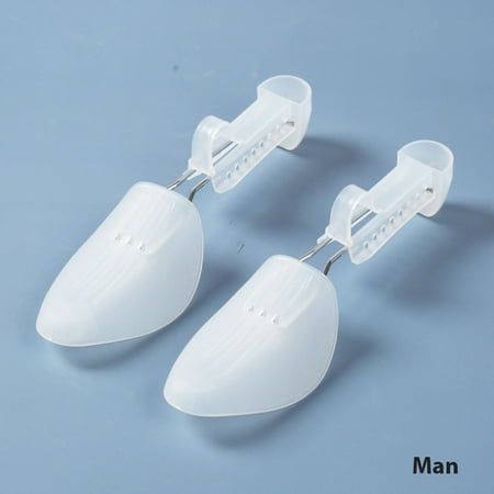 (Transparent Men) 1 Pair Plastic Shoe Tree Shaper Shapes Stretcher Adjustable for Women Men
(Transparent Men) 1 Pair Plastic Shoe Tree Shaper Shapes Stretcher Adjustable for Women Men