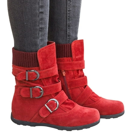 Oyedens Mid Calf Boots for Women Vintage Casual Suede No Heels Short Winter Boots Warm Ankle Booties
Oyedens Mid Calf Boots for Women Vintage Casual Suede No Heels Short Winter Boots Warm Ankle Booties