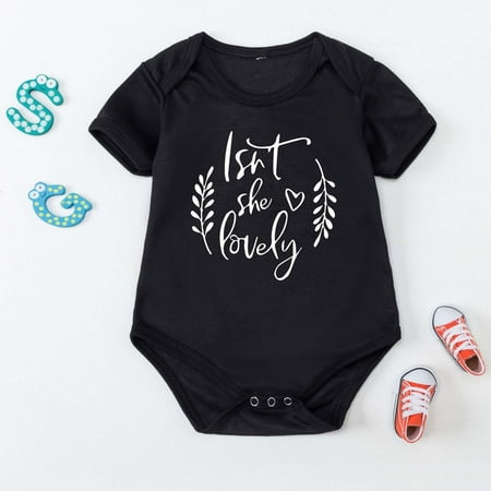 EQWLJWE Toddler Baby Girls Boys Short-sleeve Print Romper Comfortable Fart Clothes Girls Harness Holiday Clearance
EQWLJWE Toddler Baby Girls Boys Short-sleeve Print Romper Comfortable Fart Clothes Girls Harness Holiday Clearance