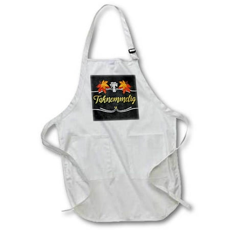 3dRose Gratitude Typography in Danish with Gold and Chalkboard Fall Theme - Medium Length Apron 22 by 24-inch
3dRose Gratitude Typography in Danish with Gold and Chalkboard Fall Theme - Medium Length Apron 22 by 24-inch